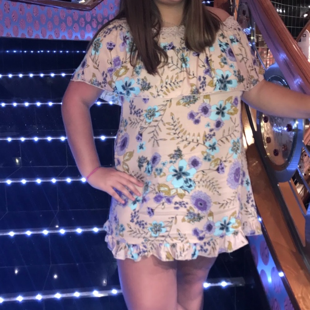 JAASE Off the shoulder floral dress